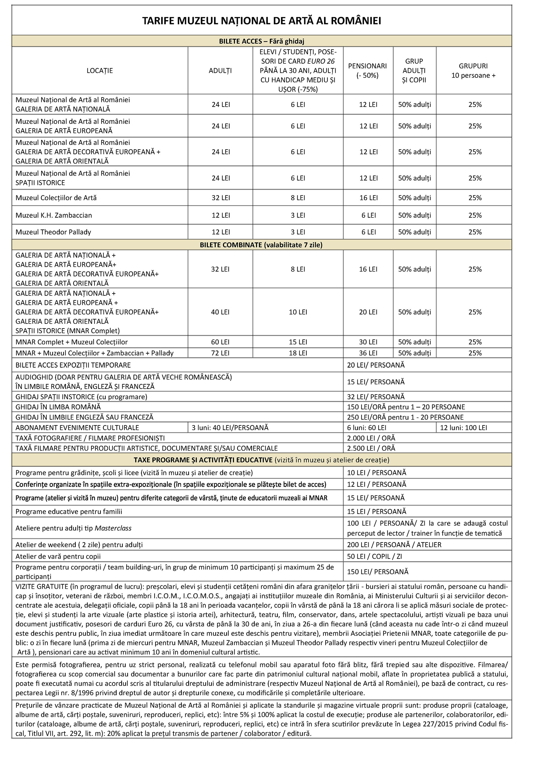 tarife2024 P orientală ro A3